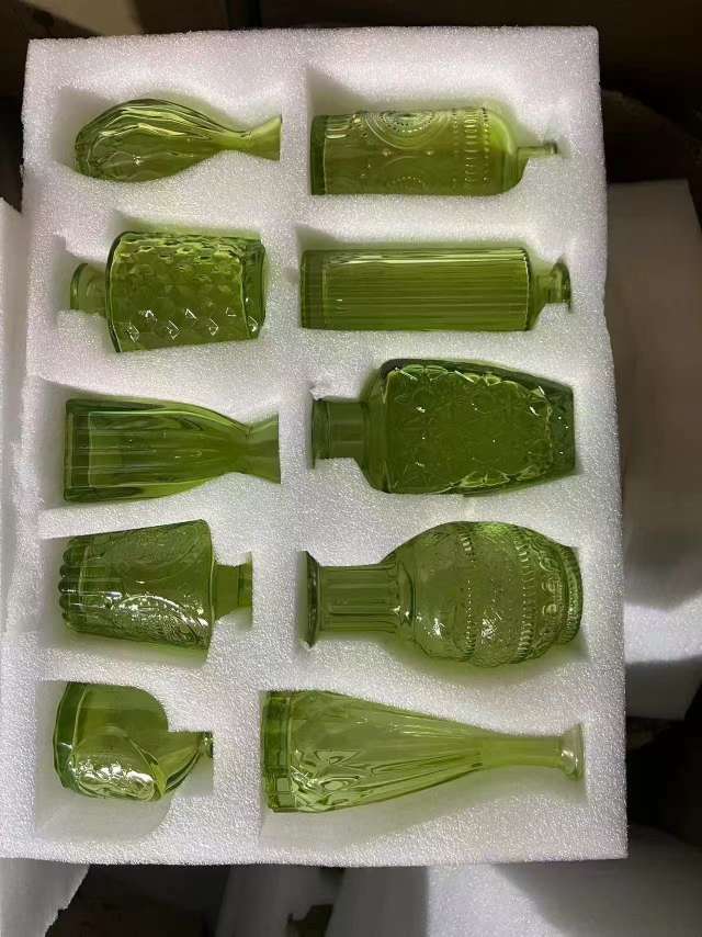 琉璃花瓶工艺品礼品摆件装饰花瓶陶瓷玻璃北欧简约家居软装