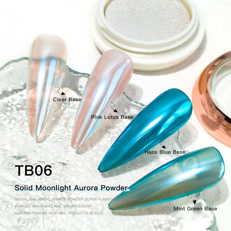 The popular Moonlight Magic mirror powder mirror flour is specially designed for nail salons detail image 5
