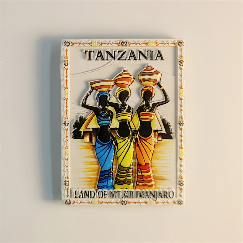 Palau creative tourism commemorative gifts, three-dimensional painted and printed resin magnetic stickers, fridge magnets, collection decorations, souvenirs, exquisite handicrafts detail image 4
