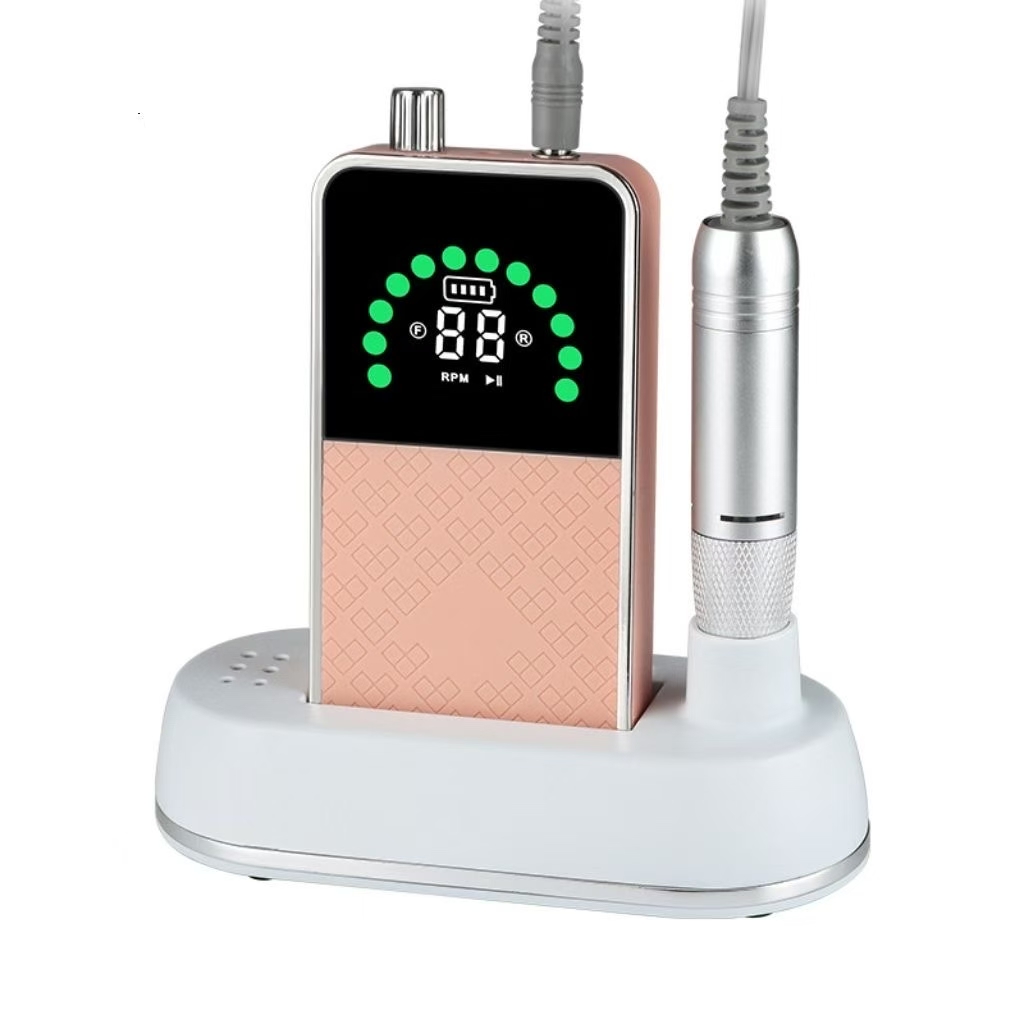 Portable battery-powered grinding machine, hand-handled nail removal machine, dead skin removal nail polish grinding machine, polishing machine detail image 2