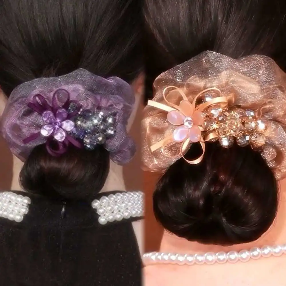 Large intestine hair band, Korean hair tie, women's fashionable hair band, colorful hair band detail image 2