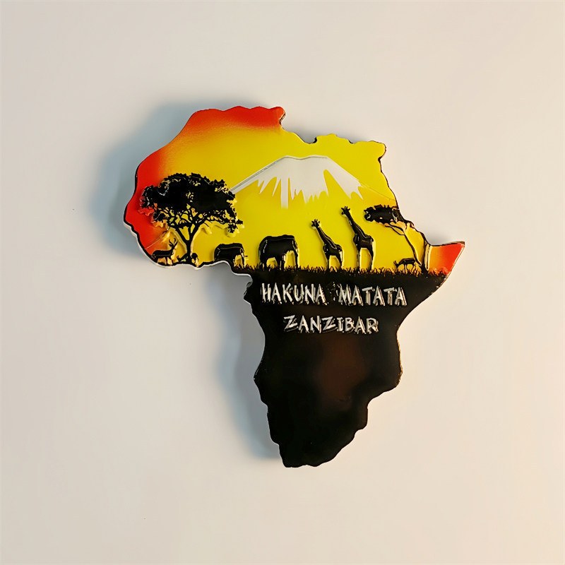 Palau creative tourism commemorative gifts, three-dimensional painted and printed resin magnetic stickers, fridge magnets, collection decorations, souvenirs, exquisite handicrafts detail image 14
