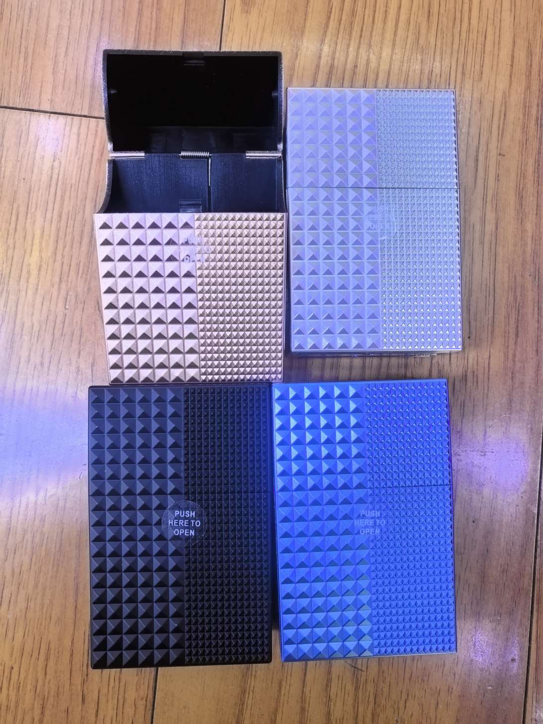 便携式打火机烟具套装 日用百货 男士实用礼品 烟具系列 烟盒细节图