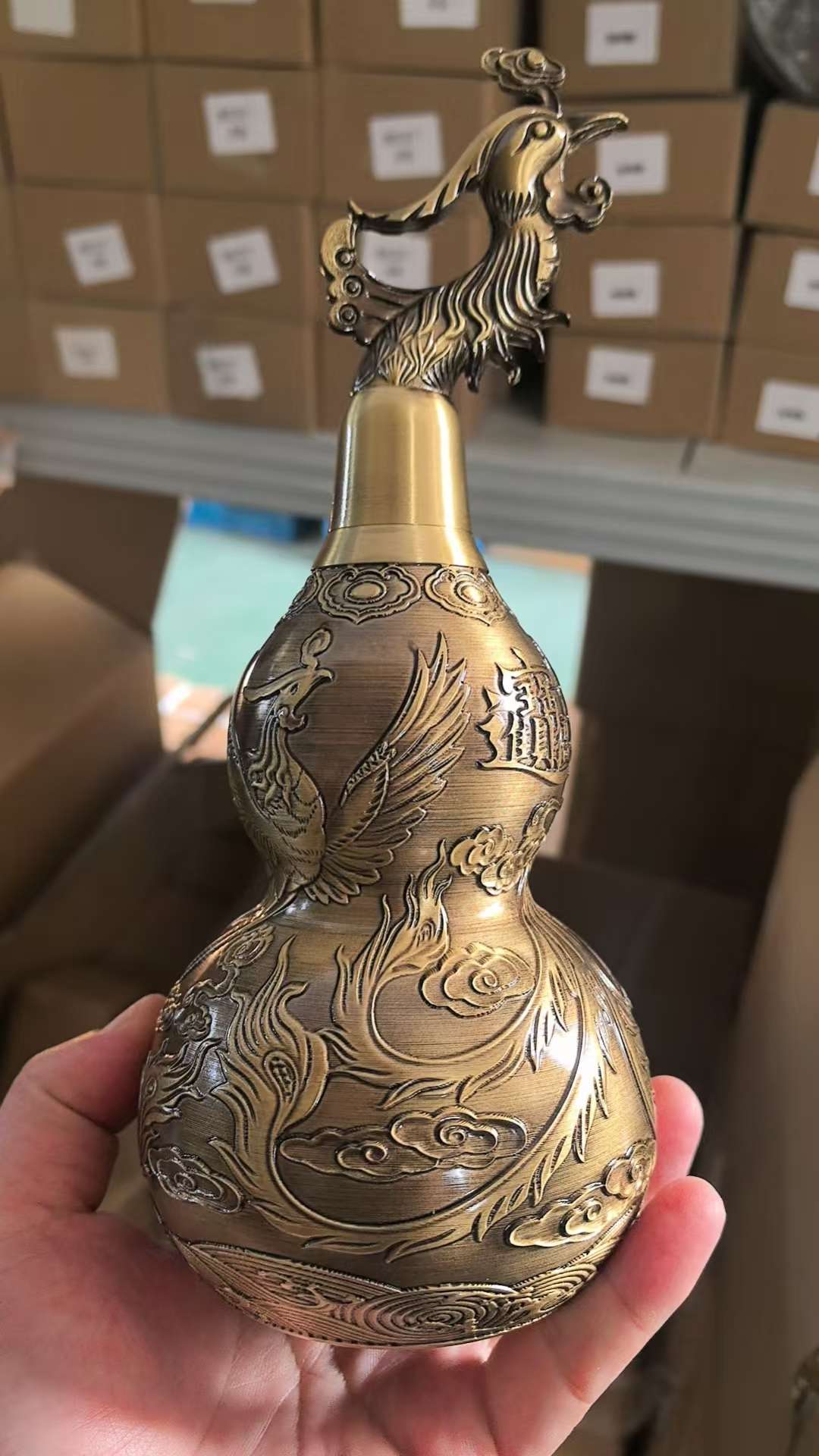 铜葫芦摆件