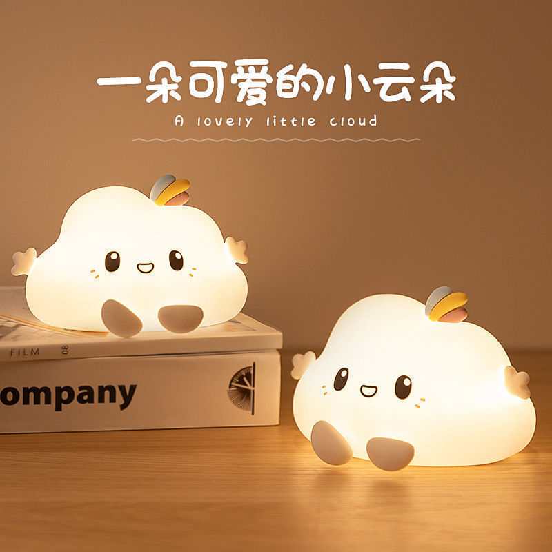 星星人/小夜灯圆头/车载氛围灯/树脂夜灯/夜市产品图