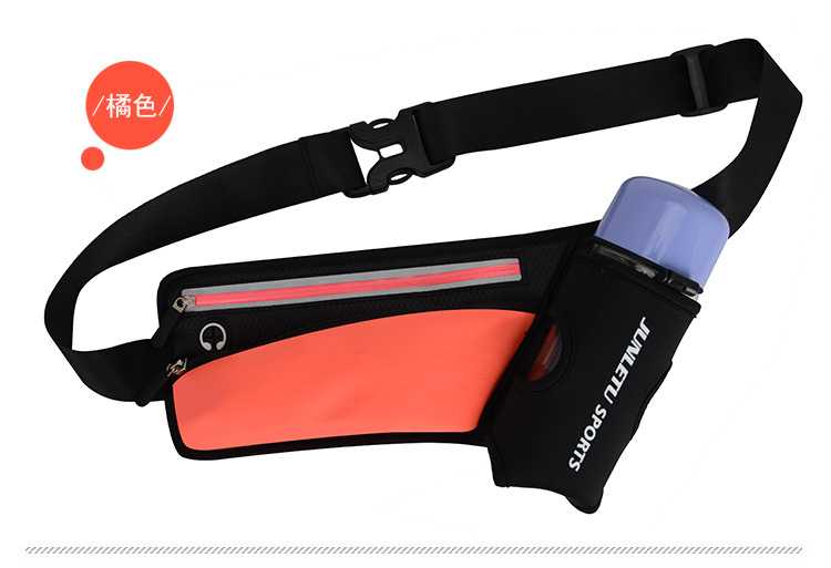Sports outdoor water bottle, running waist bag, crossbody casual small bag, anti-theft close-fitting accessory bag