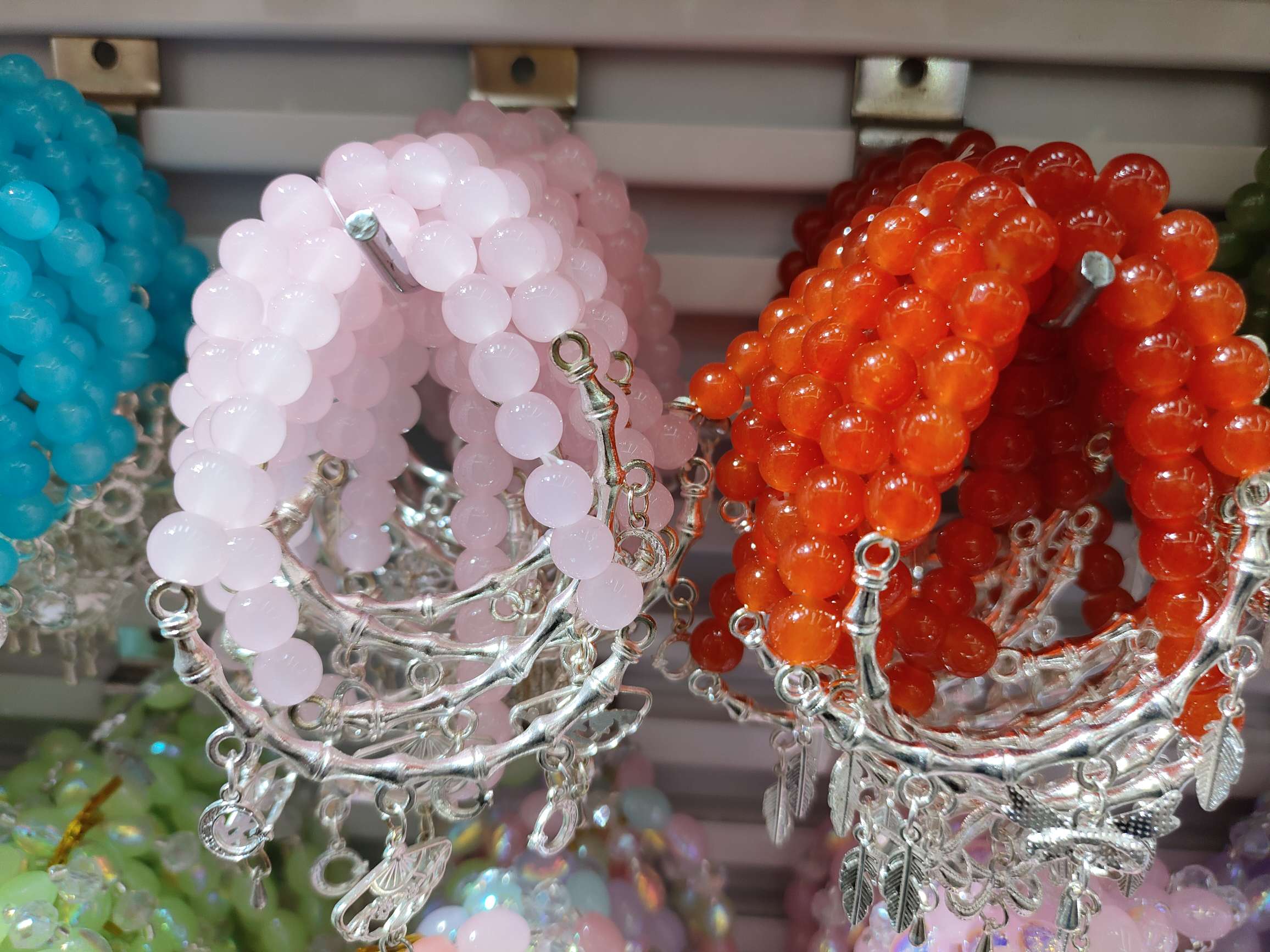 He Xiang Zhu Crystal bracelet, cultural and Artistic bracelet, natural crystal bracelet