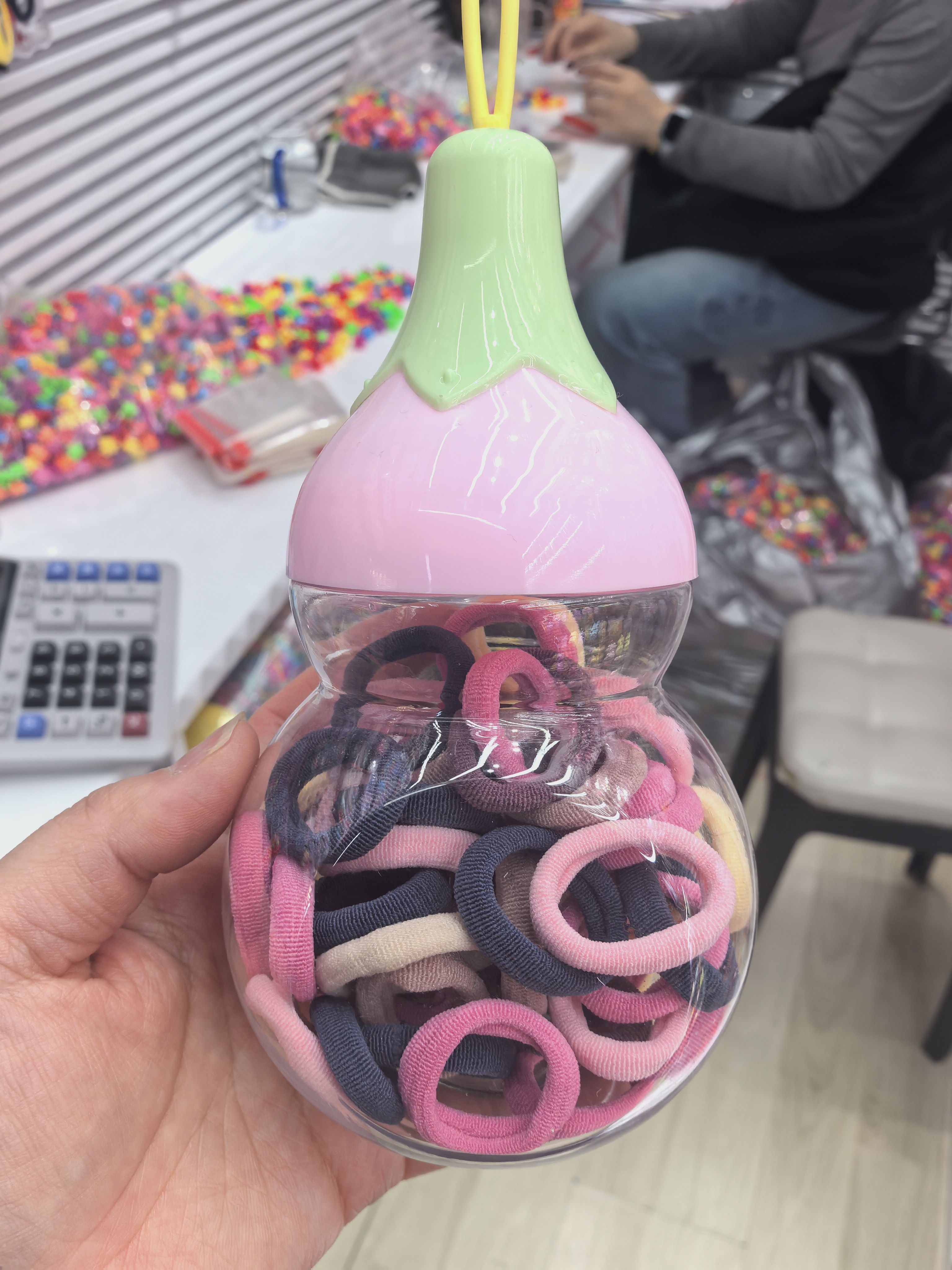 葫芦瓶皮筋