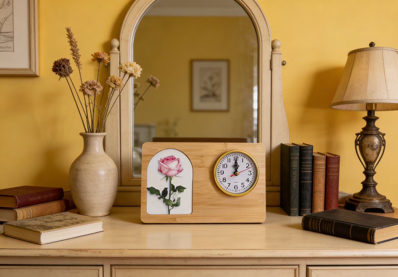 个性化钟表相框摆台