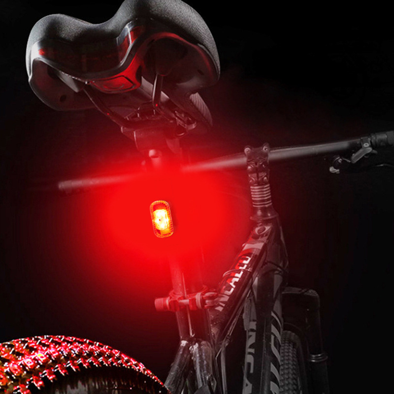 LD-128 USB charging bicycle taillight mountain bike taillight Riding equipment safety warning light Application Scenario