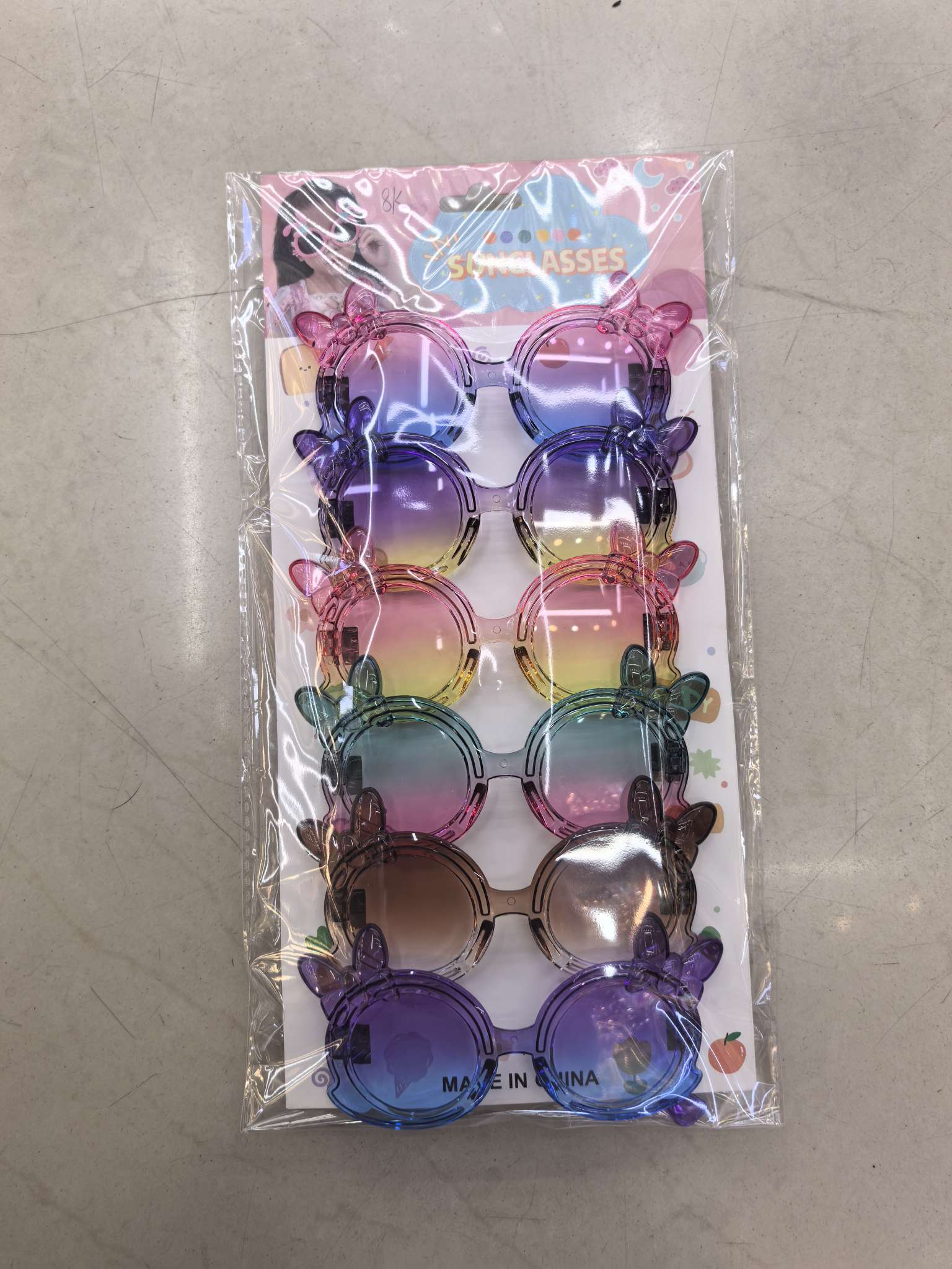 亚克力儿童发夹一次性皮筋头饰发饰儿童发夹可爱造型亚克力儿童发夹一次性皮筋儿童发夹详情图4