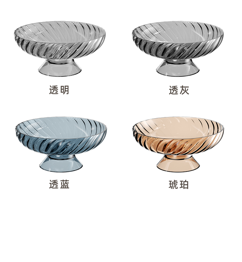 果盘家用客厅茶几2025新款带盖高颜值水果盘轻奢高档零食盘干果盘详情10