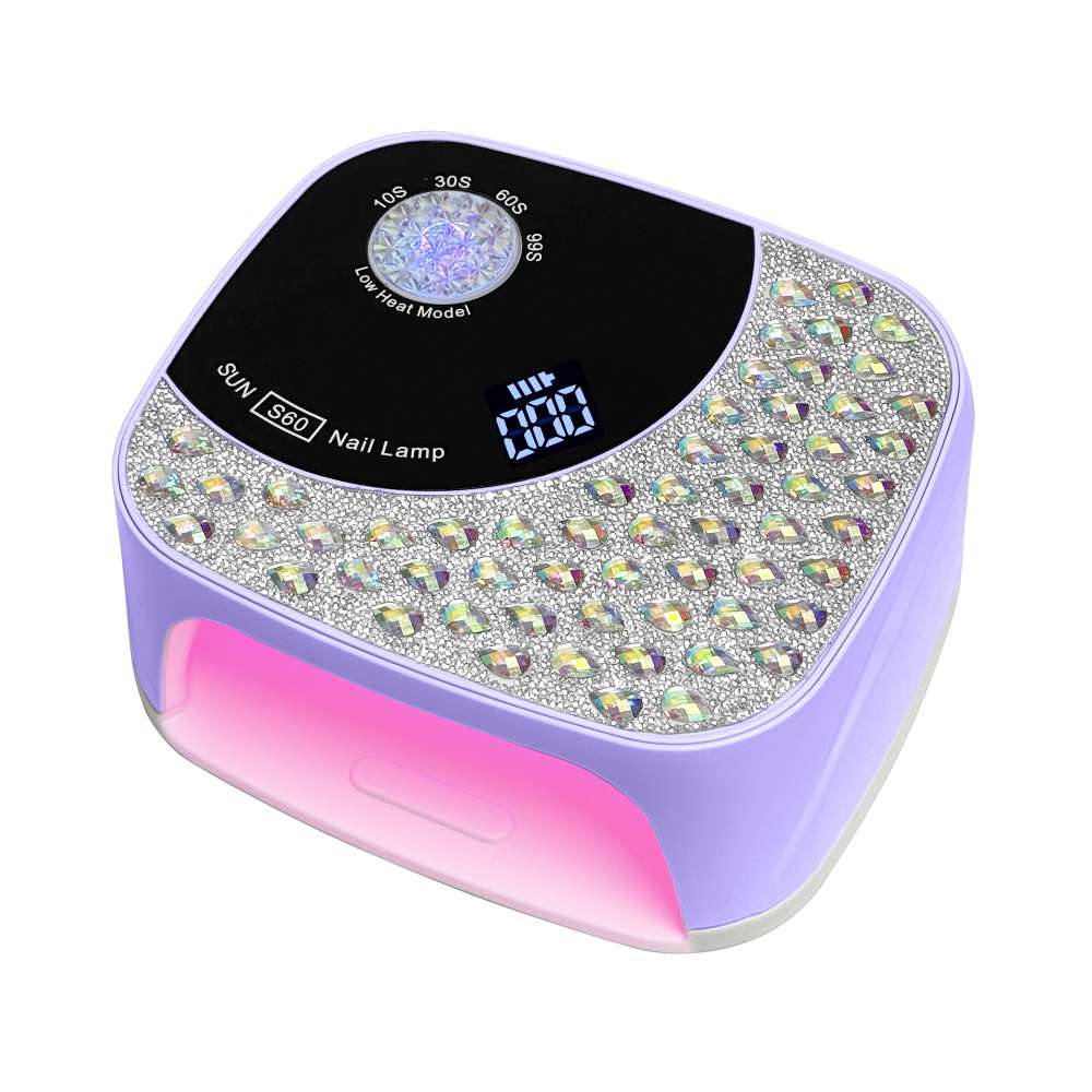 SUNS60 Cross-border Bestseller: Electric Storage Light Therapy Lamp, Smart Sensing Nail Lamp, quick-drying UV curing nail dryer Specification image