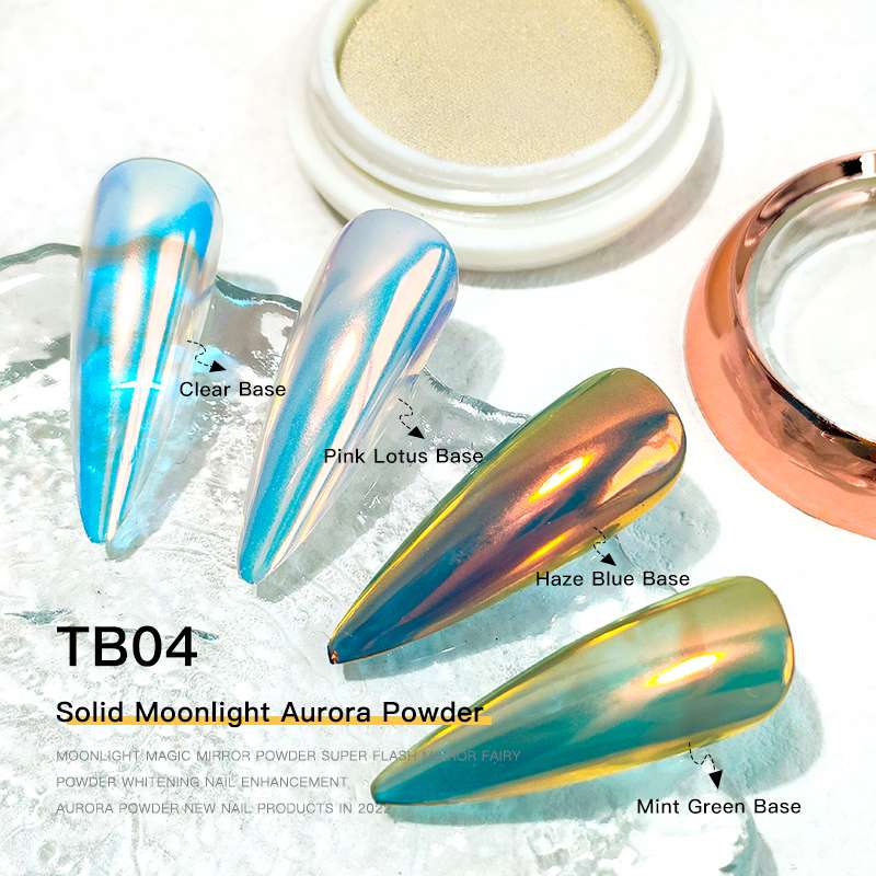 The popular Moonlight Magic mirror powder mirror flour is specially designed for nail salons detail image 4