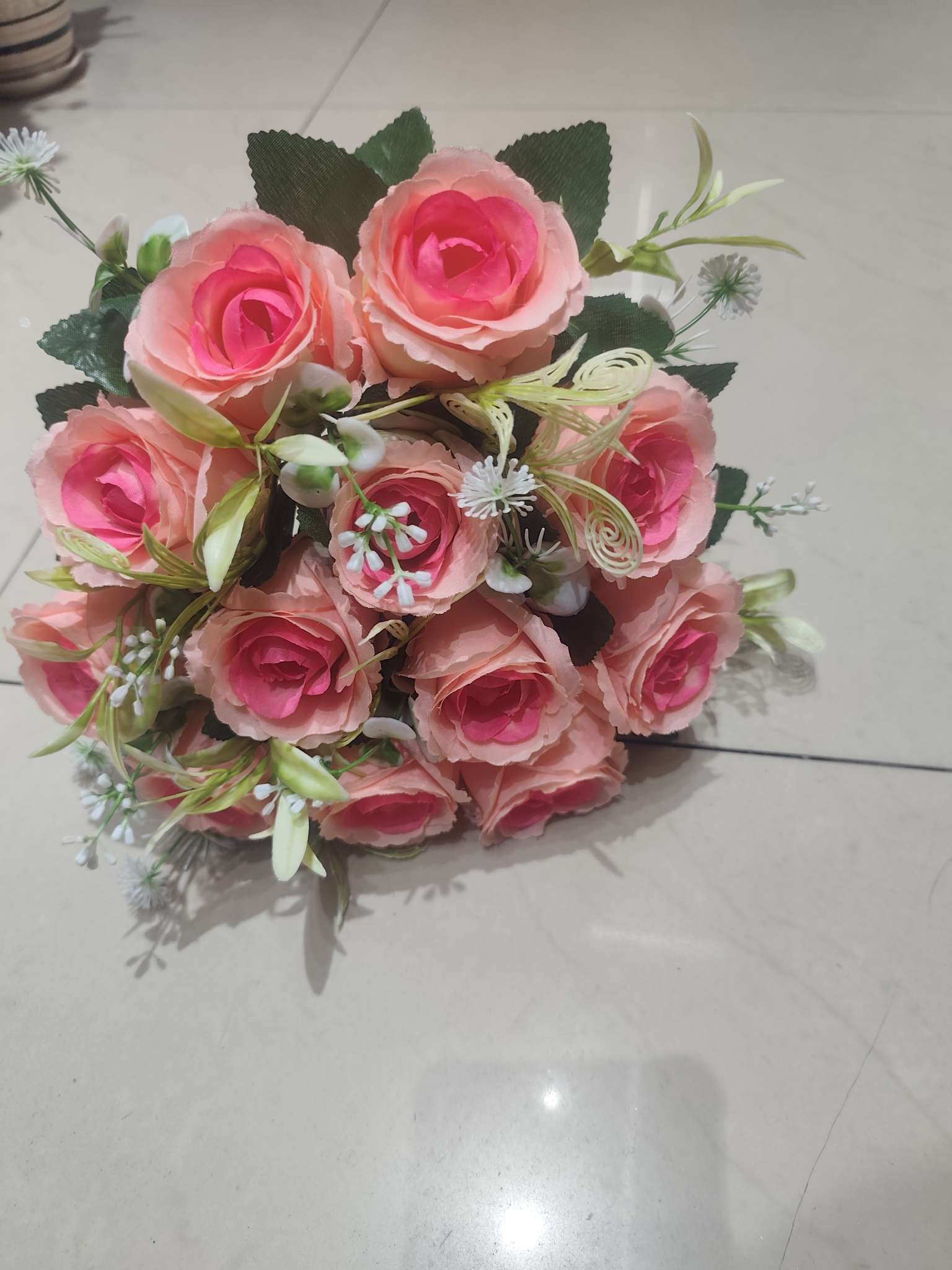 仿真花瓣礼品仿真花假花清明花国外墓碑假花小