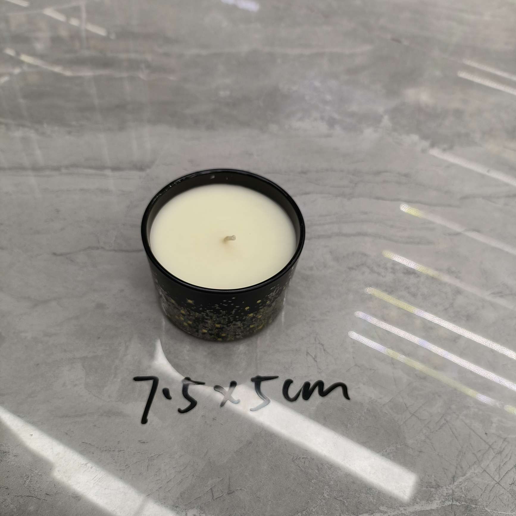 厂家直销香薰蜡烛，杯蜡，户外氛围蜡烛，石蜡混合蜡烛，日用品，金粉小蜡烛生日派对用品文化气氛布置用品数字蜡烛烛光温馨细节图