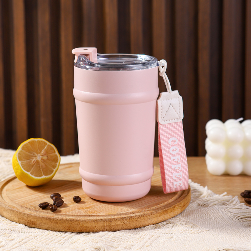 304 Stainless Steel Thermos Tumbler 350ML Coffee Vacuum Cup 详情3
