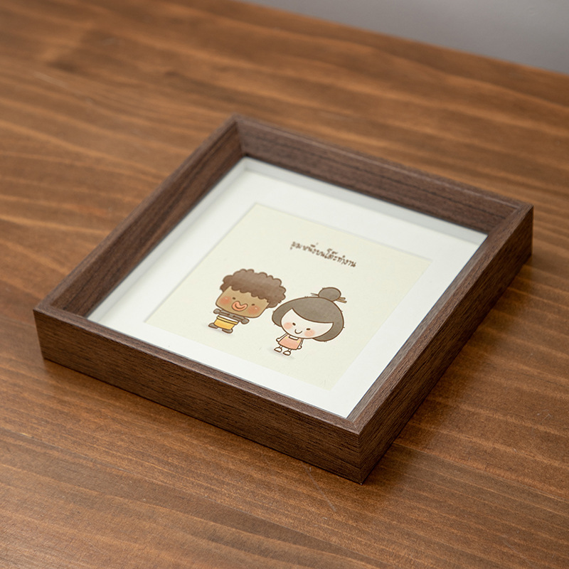 相框/相框摆台/铝合金画框/木制相框10cm/相框画框1-2元细节图