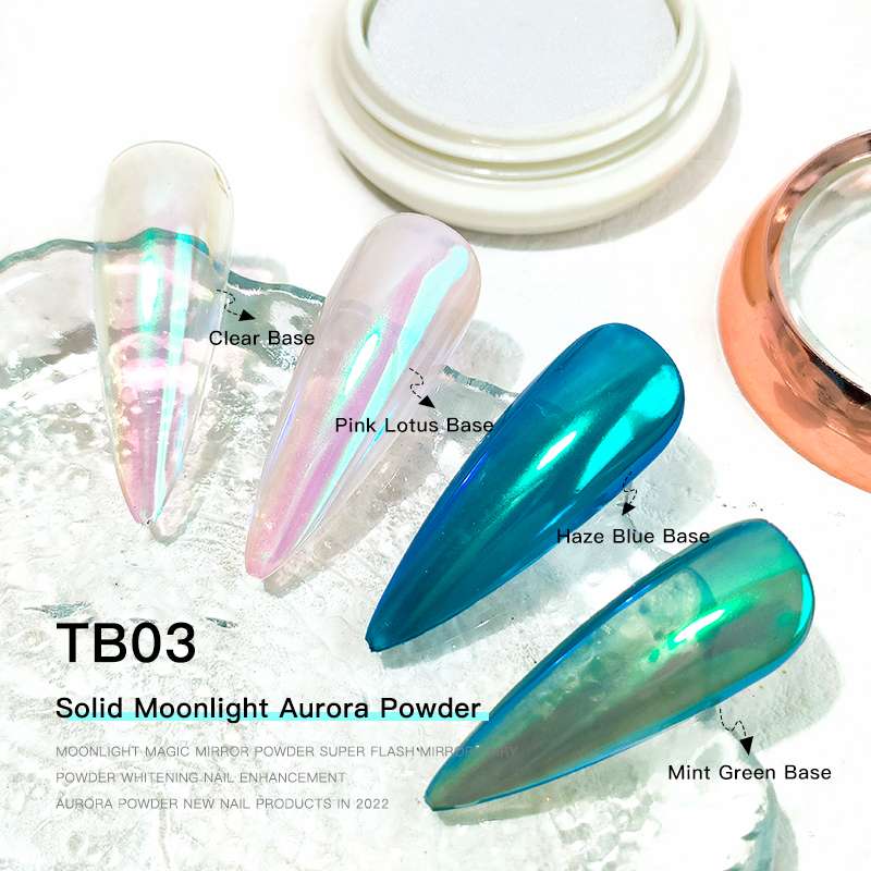The popular Moonlight Magic mirror powder mirror flour is specially designed for nail salons detail image 3