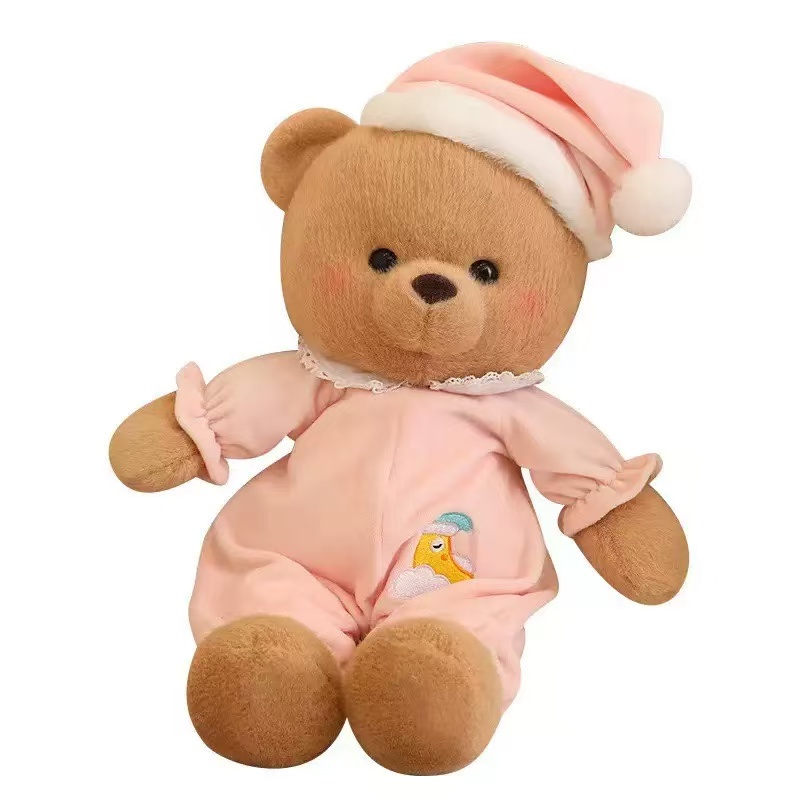 Wholesale of trendy teddy bear plush dolls, cute and soft children's gifts for crying kids Item Picture