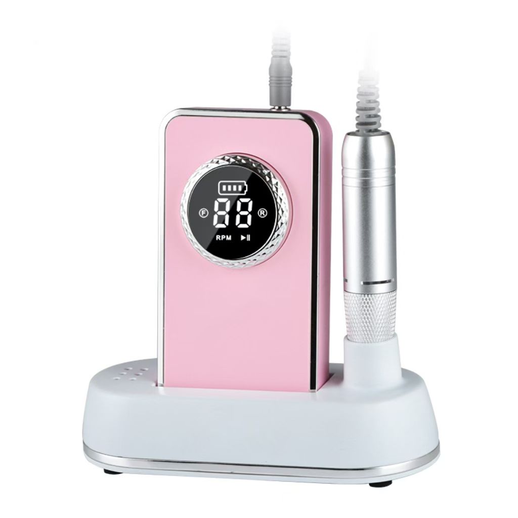 Portable battery-powered grinding machine, hand-handled nail removal machine, dead skin removal nail polish grinding machine, polishing machine Application Scenario