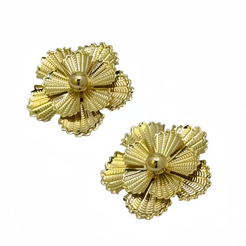 Cross-border jewelry earrings and earrings, women's fashion, retro and simple design, fashionable for commuting Specification image