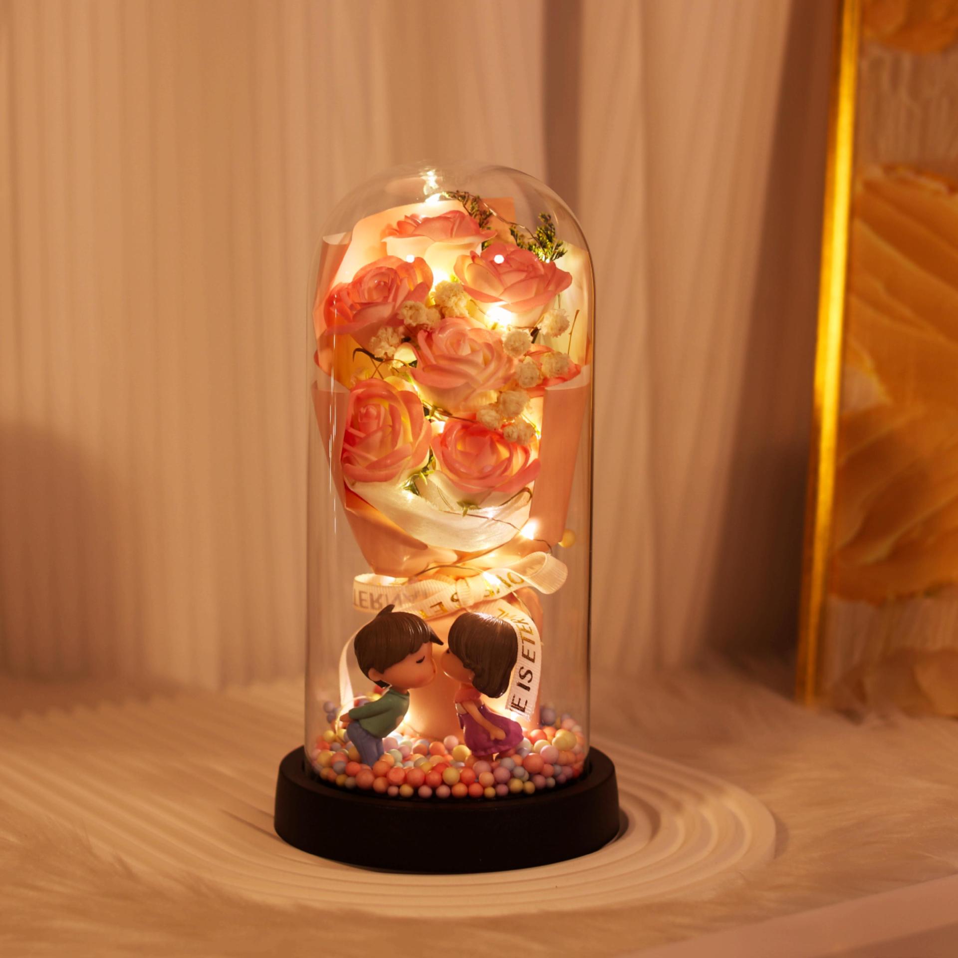 礼品花束永生花灯