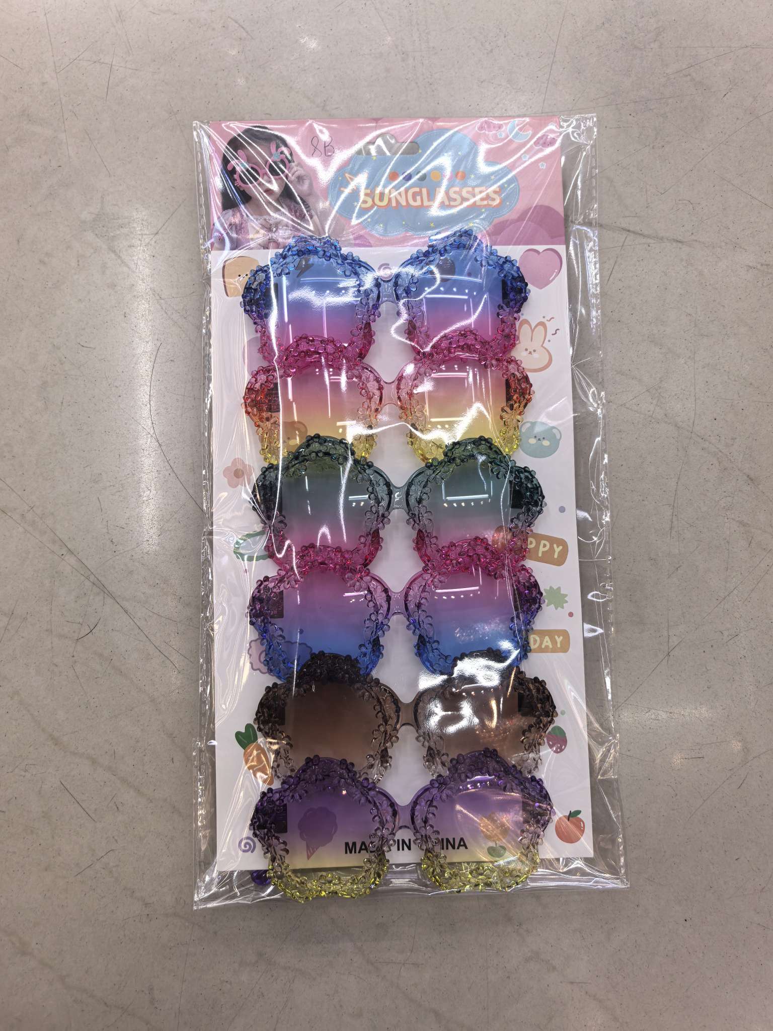 亚克力儿童发夹一次性皮筋头饰发饰儿童发夹可爱造型亚克力儿童发夹一次性皮筋儿童发夹详情图2