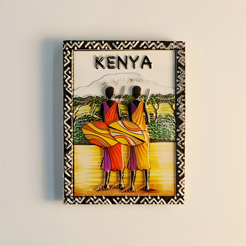 Palau creative tourism commemorative gifts, three-dimensional painted and printed resin magnetic stickers, fridge magnets, collection decorations, souvenirs, exquisite handicrafts Item Picture