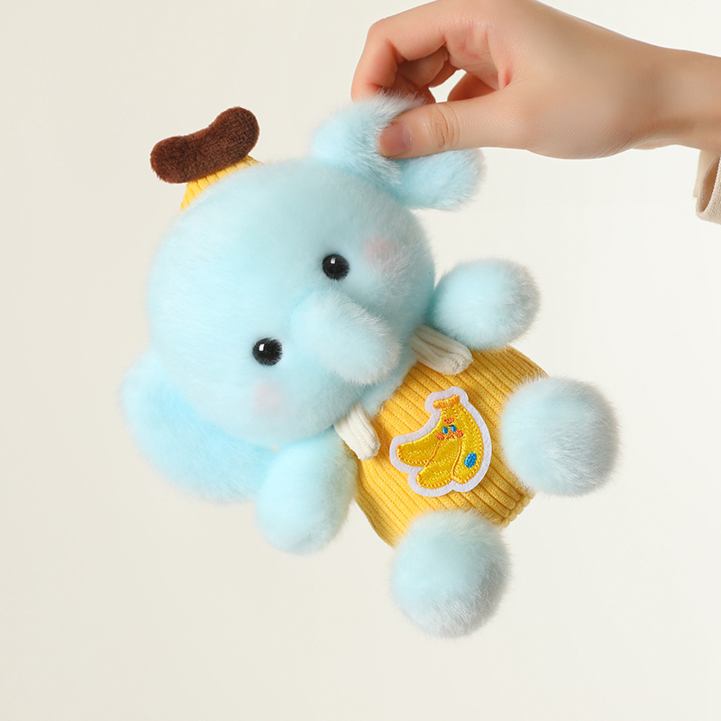Scented Fruit Fruit Palm Treasure Series Fruit Penguin Bear Stress-relieving Plush Toy Doll Table for soft and cute children Item Picture