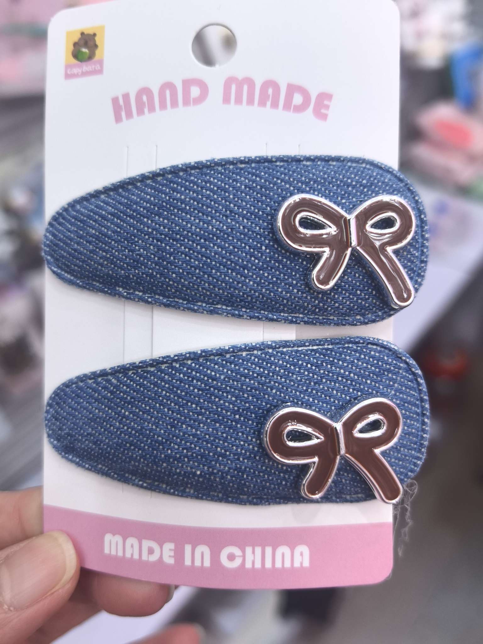 亚克力儿童发夹抓夹发饰发卡可爱造型防滑发夹女童日常装饰