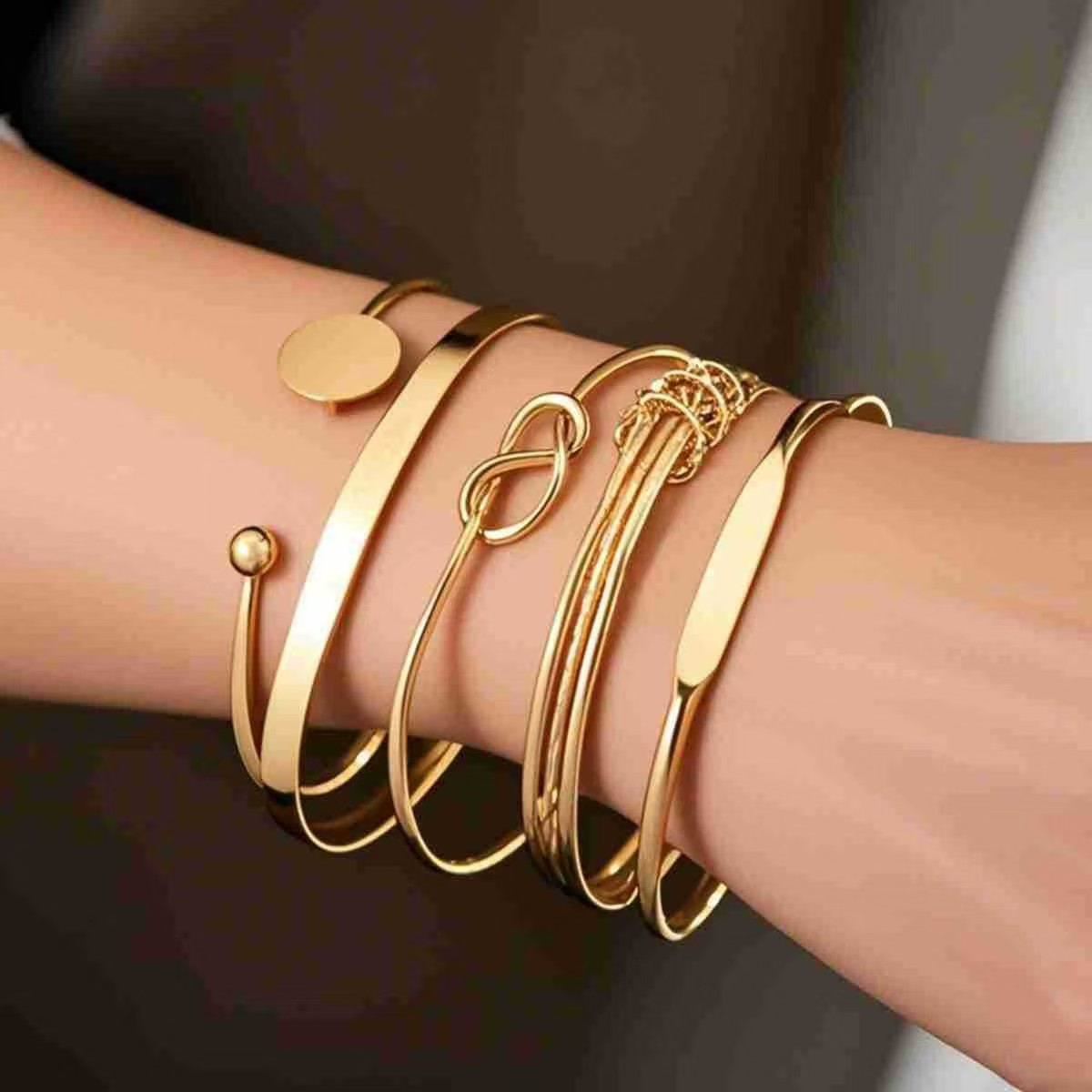 铜微镶手环玉手镯纯银手镯沙金手镯猫眼手镯女式时尚饰品