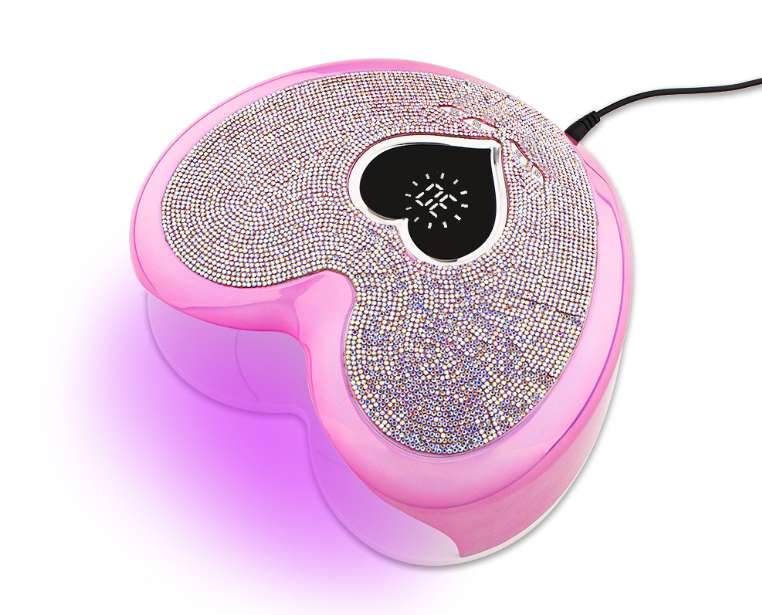 Classic heart-shaped nail lamp quick glue anti-blackening hand nail dryer