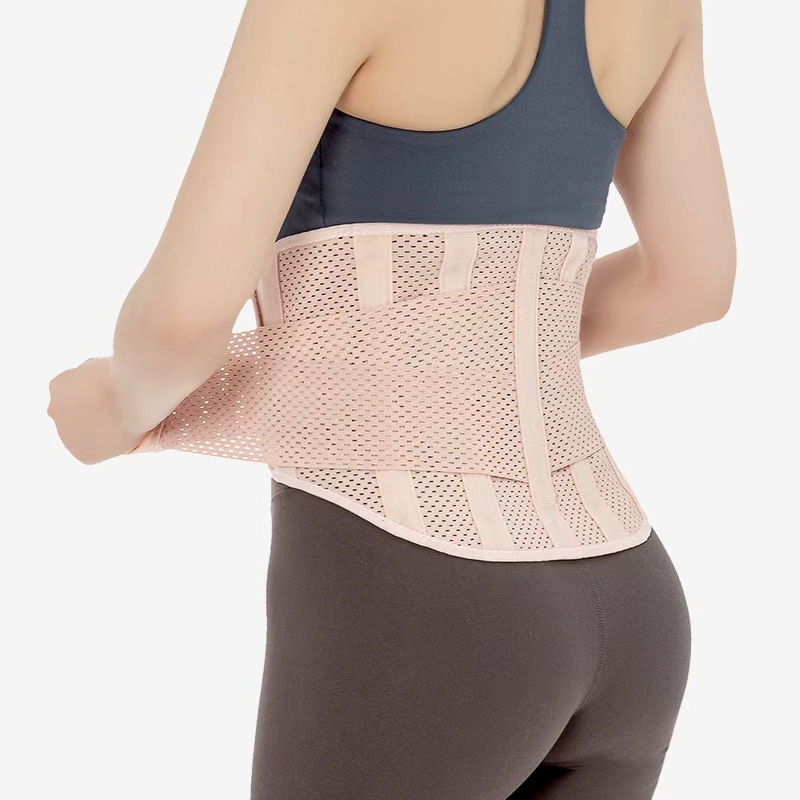Wholesale of adult protective gear for outdoor fitness, breathable exercise, yoga, sweat-inducing waist, and lumbar muscle strain details Picture