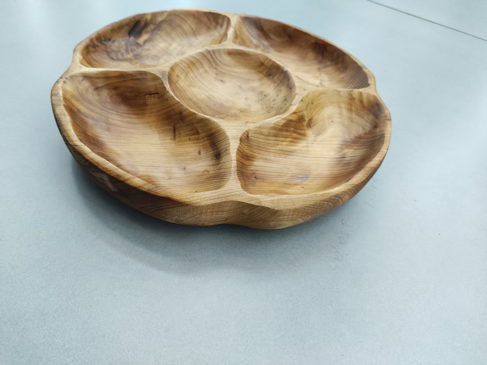 中式提篮茶点心架果盘展示架提篮摆台创意木质餐具水果托盘木果盘工艺品欧式托盘