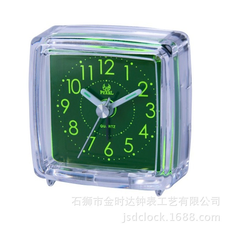 透明外壳闹钟手机壳honor布料解压按键diy透明手机壳