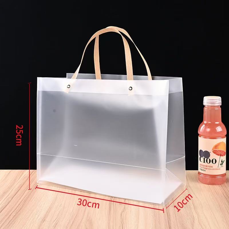 透明袋礼品袋红酒瓶袋塑料手提袋透明手提袋