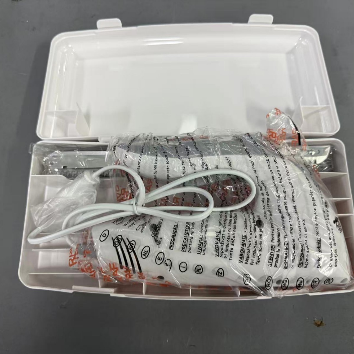 RAF跨境欧规电动切片机切面包机家用切菜电动刀具烘焙二合一详情8