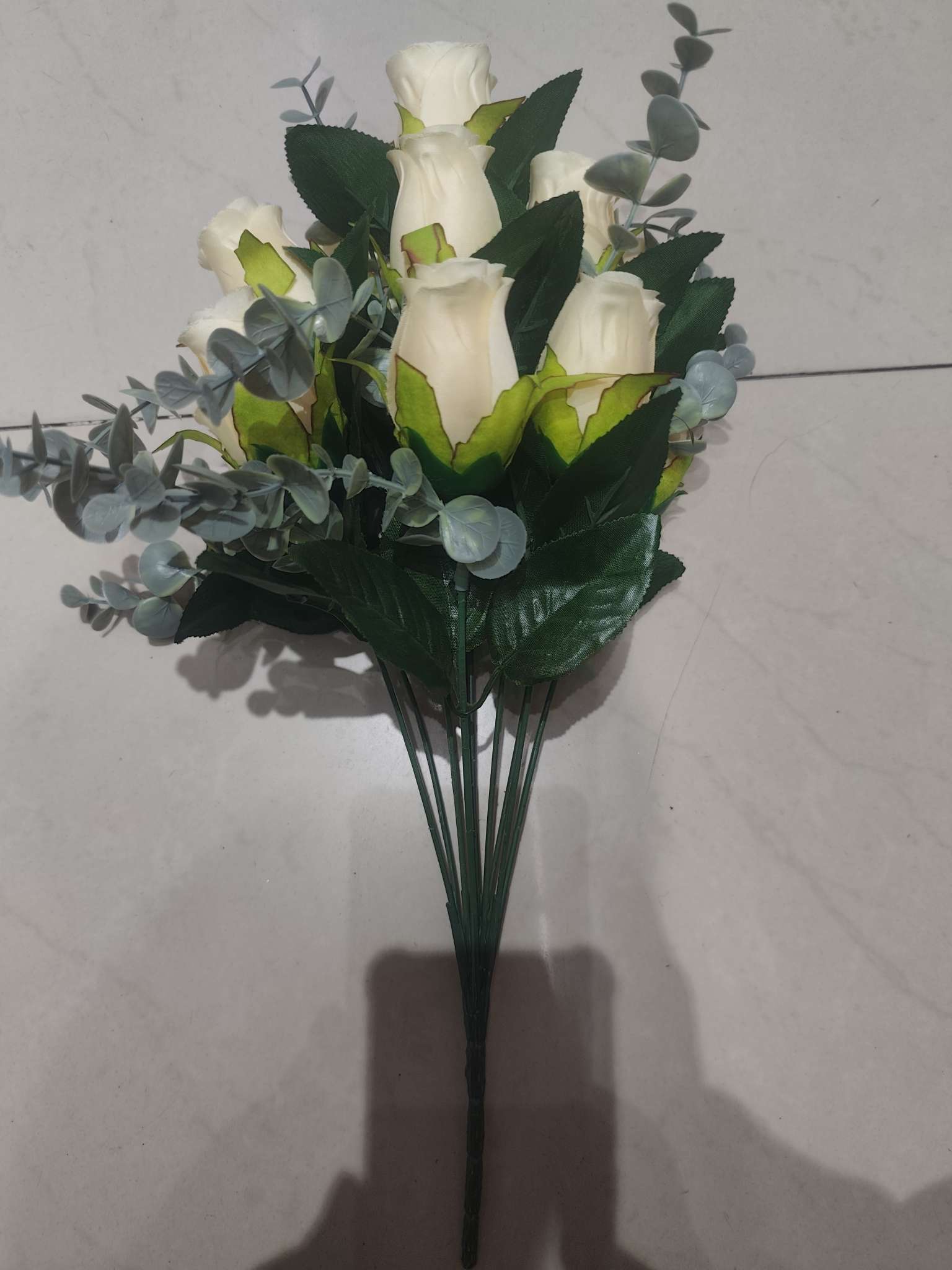 仿真花瓣礼品工艺品国外墓碑仿真花假花小清明花