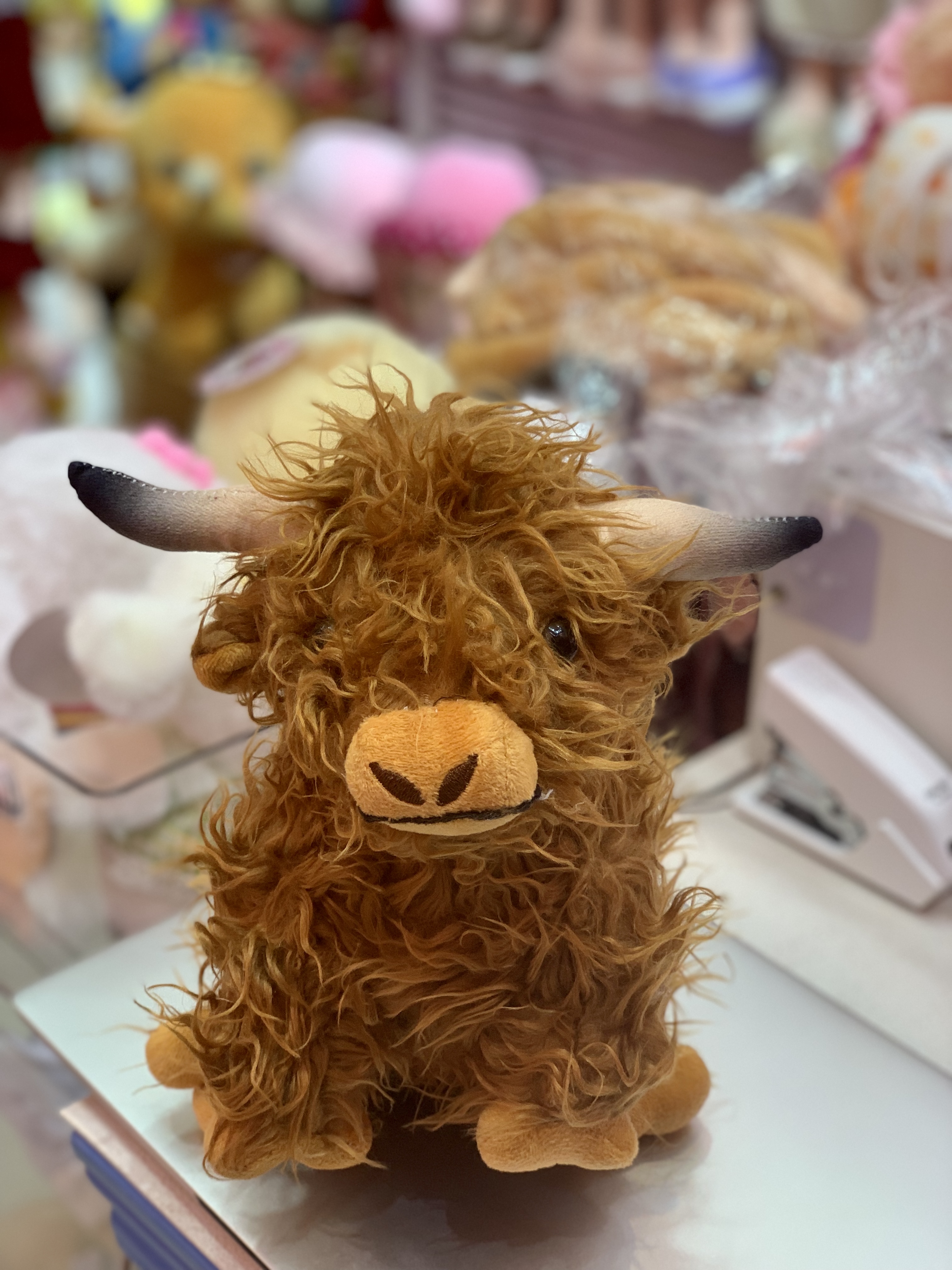 Wholesale of Scottish Highland cow plush toys, trendy dolls, crying babies, plush toys Specification image