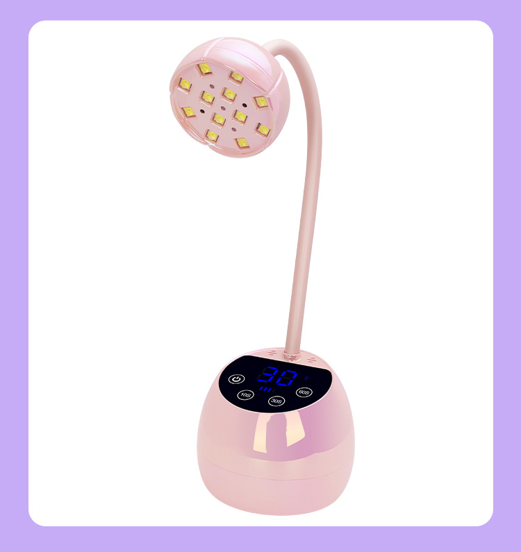 Regenerative phototherapy lamp, quick-drying induction baking lamp, nail sticker, nail adhesive drill, nail art lamp M2 details Picture