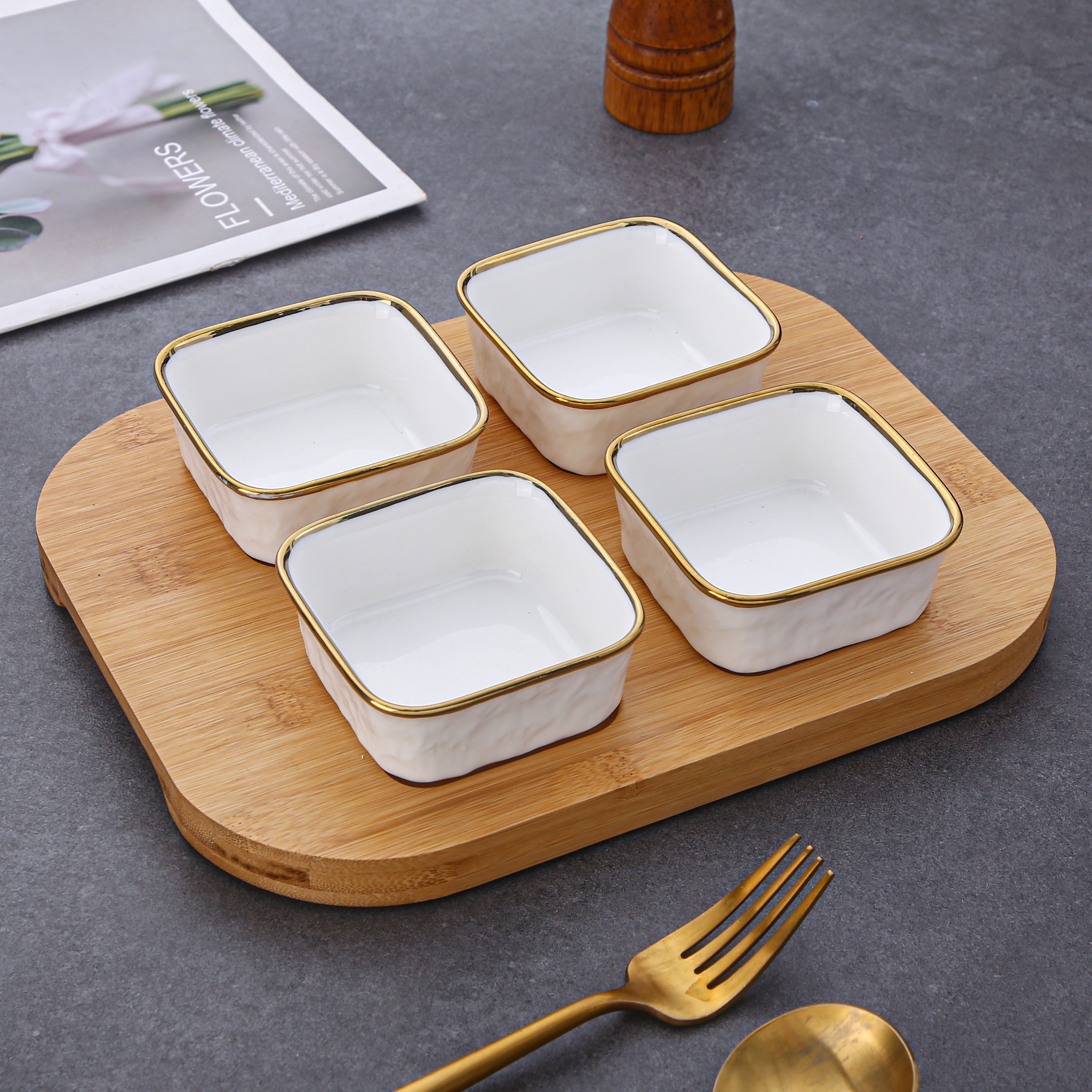 陶瓷餐具酒店调味具酒店厨房用具系列新款东欧畅销款式冰激凌盘系列