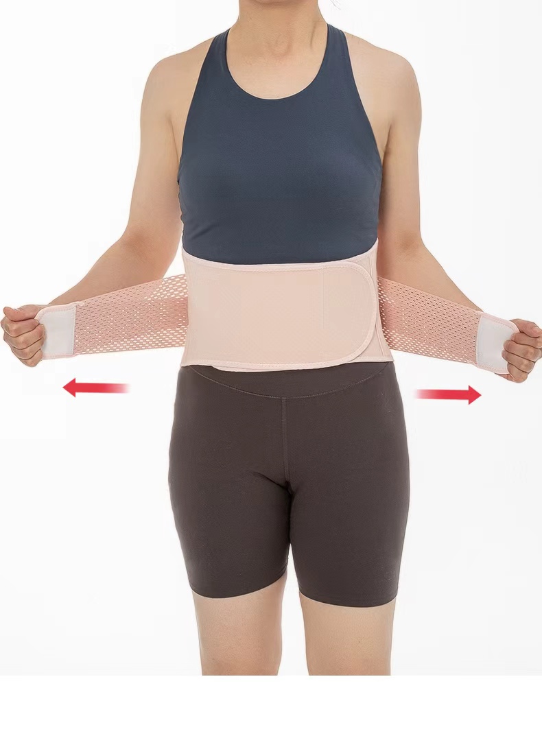 Wholesale of adult protective gear for outdoor fitness, breathable exercise, yoga, sweat-inducing waist, and lumbar muscle strain detail image 7