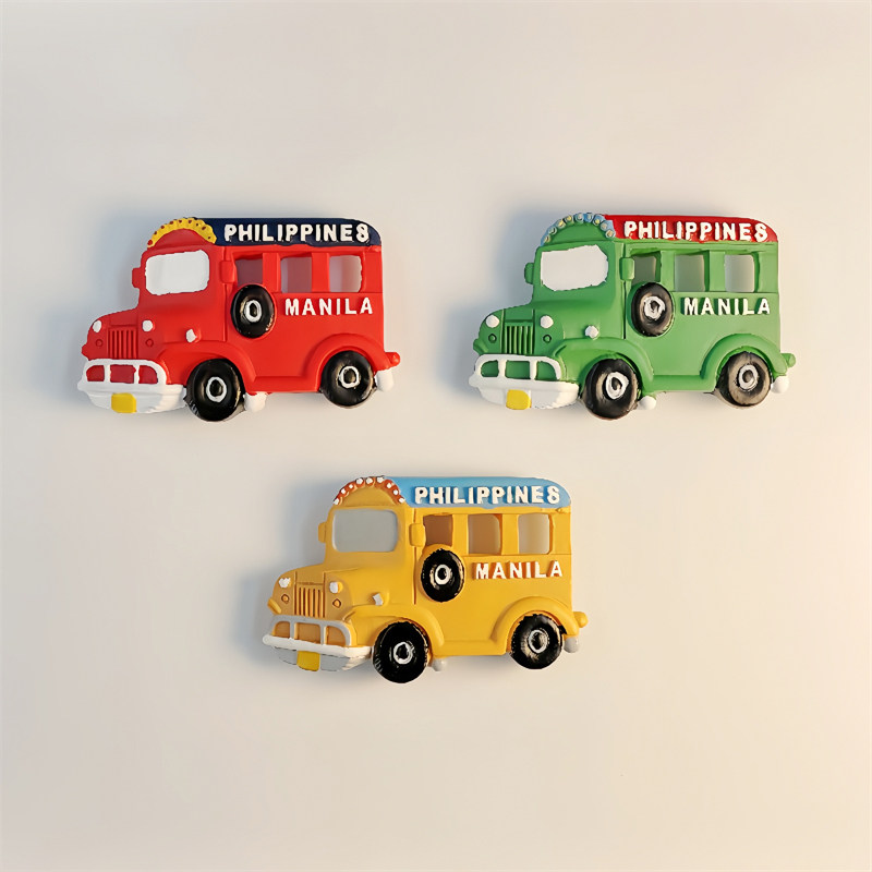Palau creative tourism commemorative gifts, three-dimensional painted and printed resin magnetic stickers, fridge magnets, collection decorations, souvenirs, exquisite handicrafts detail image 5