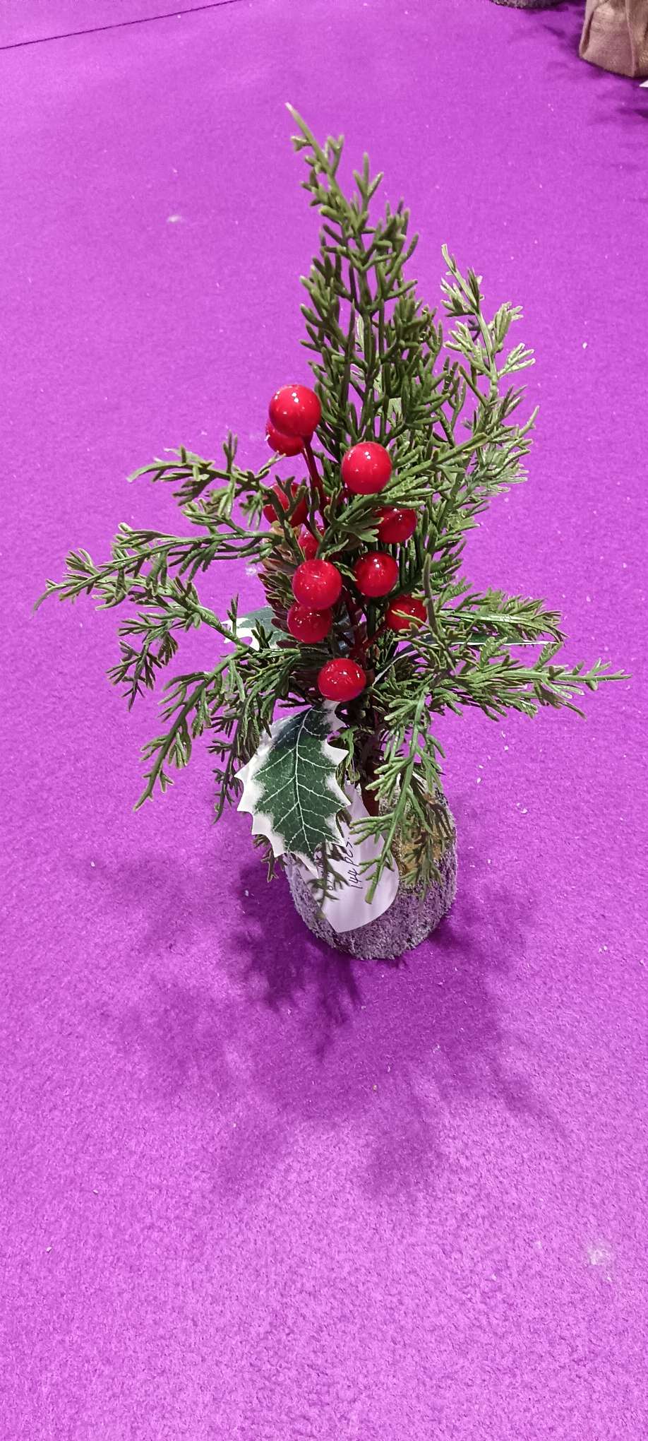 Artificial flower bonsai Christmas bonsai
