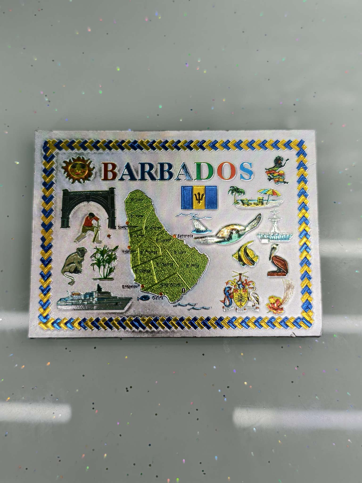 3MM厚定制冰箱贴冰箱贴外国冰箱贴