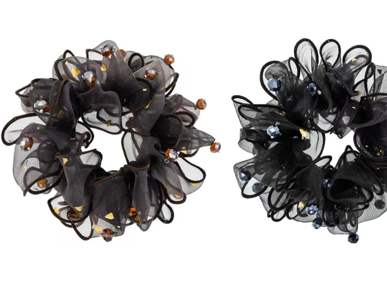 Song Jin acrylic hair accessories, headwear accessories, wool stamp jewelry accessories, 180g hair bands, hair accessories, headwear, Song Jin acrylic accessories, wool stamps