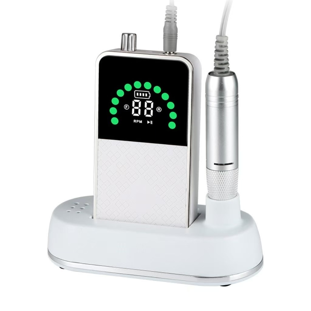 Portable battery-powered grinding machine, hand-handled nail removal machine, dead skin removal nail polish grinding machine, polishing machine