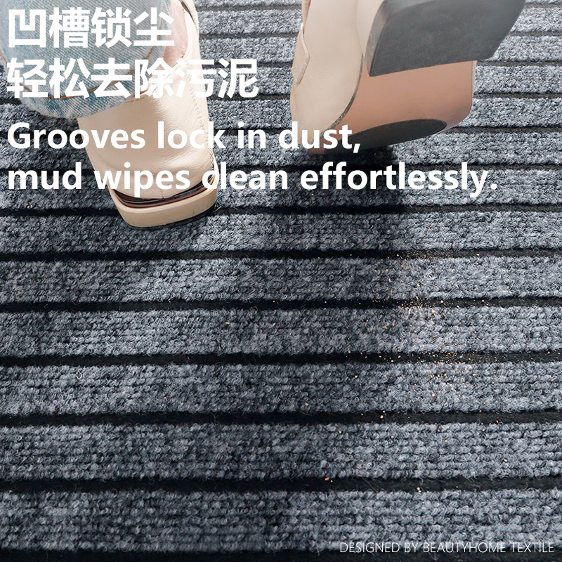 Household entrance hall foot MATS, anti-slip entrance door floor MATS, customizable door MATS, kitchen waterproof and oil-proof MATS, commercial entrance flat laying rolls Specification image