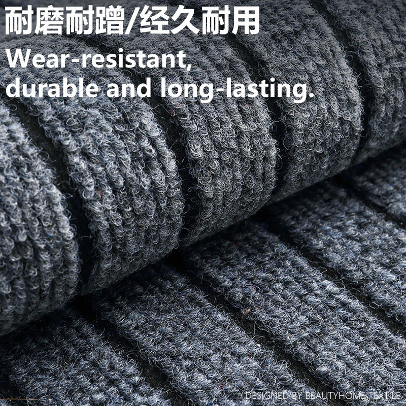 Household entrance hall foot MATS, anti-slip entrance door floor MATS, customizable door MATS, kitchen waterproof and oil-proof MATS, commercial entrance flat laying rolls details Picture